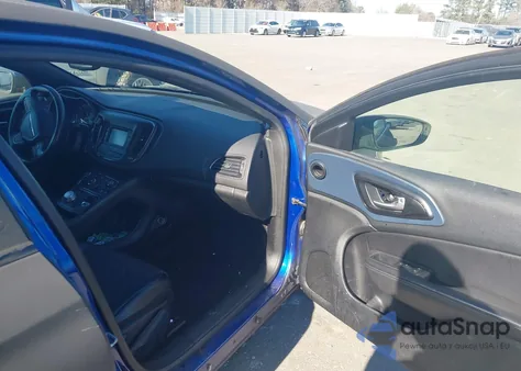 2015 Chrysler 200 S из США, поврежденный, VIN 1C3CCCBB6FN674920